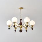 Rosena Glass Chandelier-Moonnatur