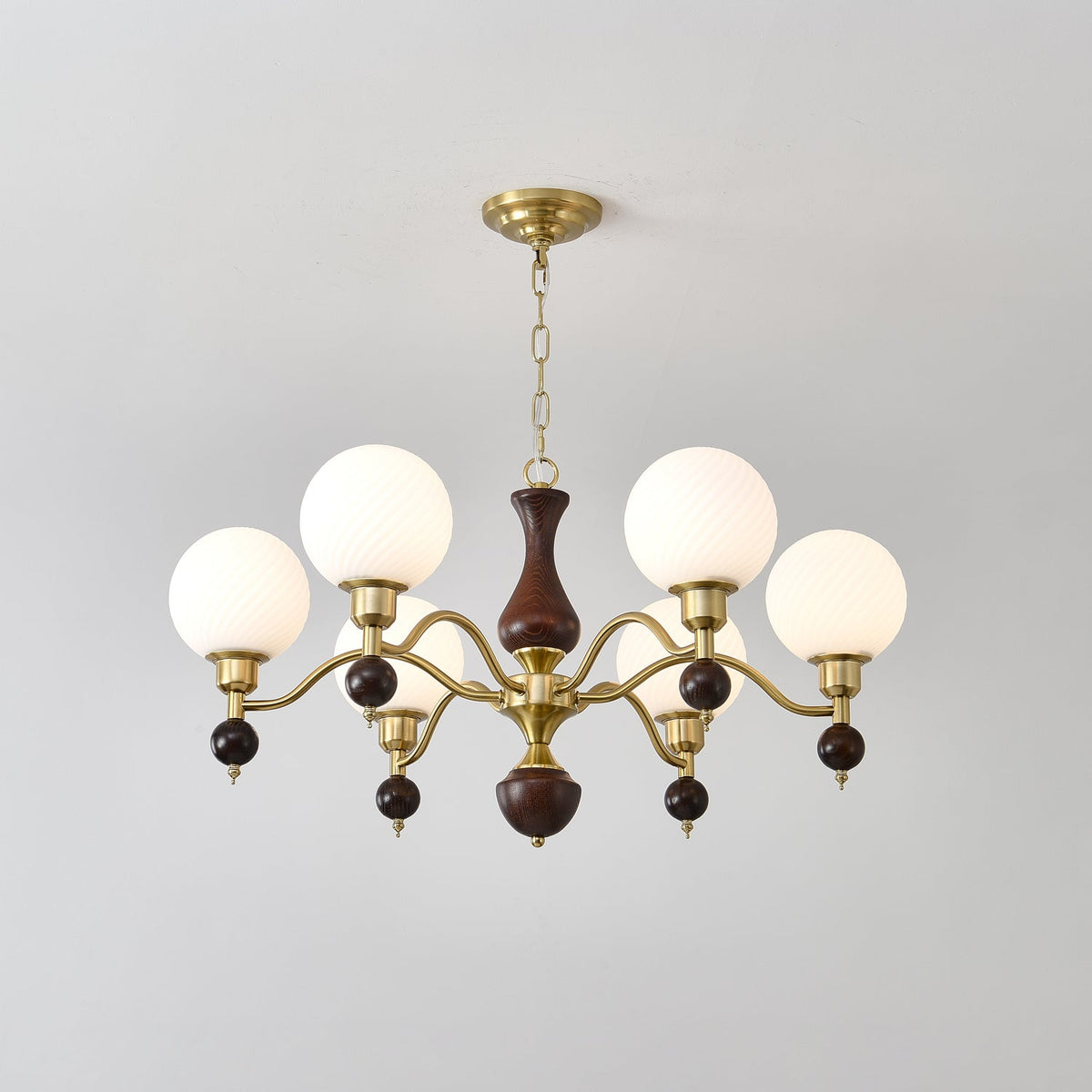 Rosena Glass Chandelier-Moonnatur