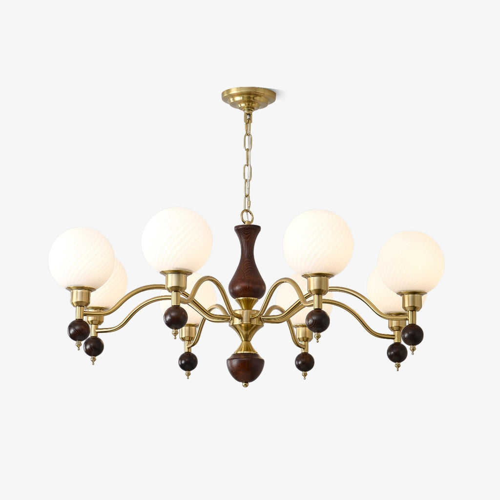 Rosena Glass Chandelier-Moonnatur