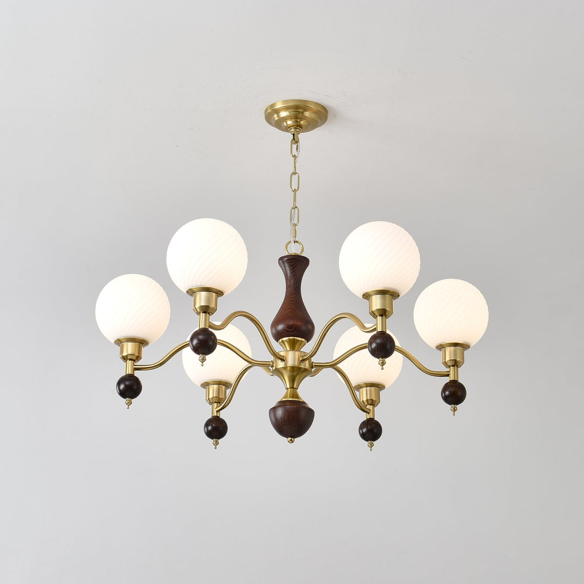 Rosena Glass Chandelier-Moonnatur