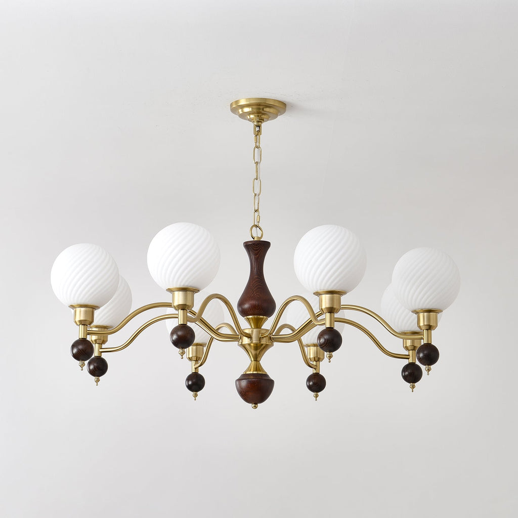 Rosena Glass Chandelier-Moonnatur
