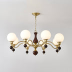 Rosena Glass Chandelier-Moonnatur