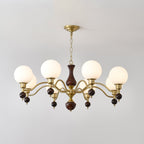 Rosena Glass Chandelier-Moonnatur