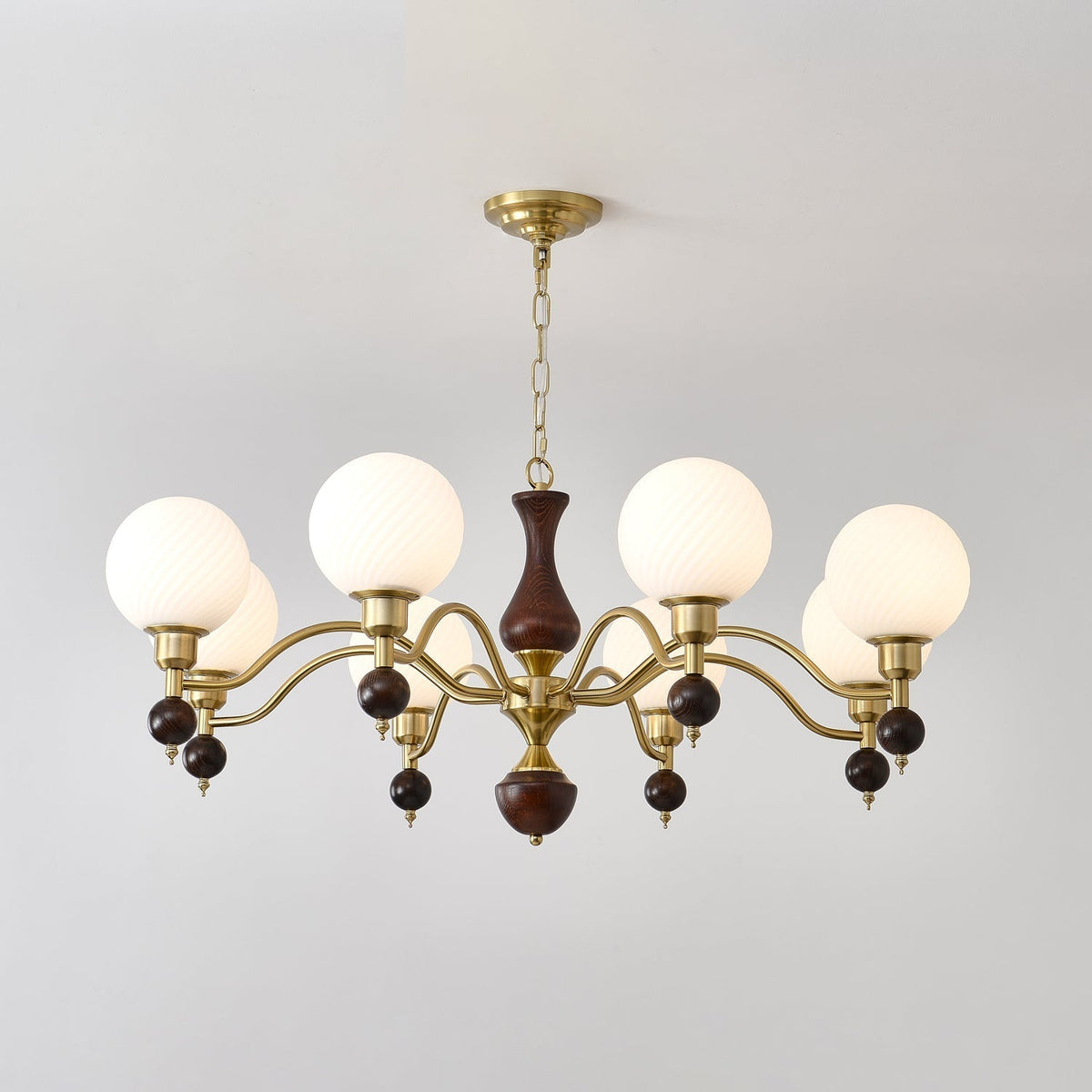 Rosena Glass Chandelier-Moonnatur