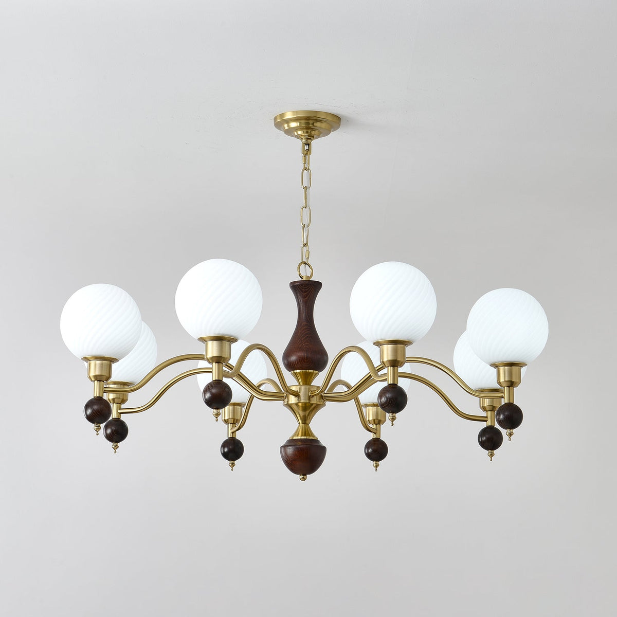 Rosena Glass Chandelier-Moonnatur