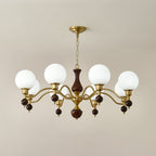 Rosena Glass Chandelier-Moonnatur