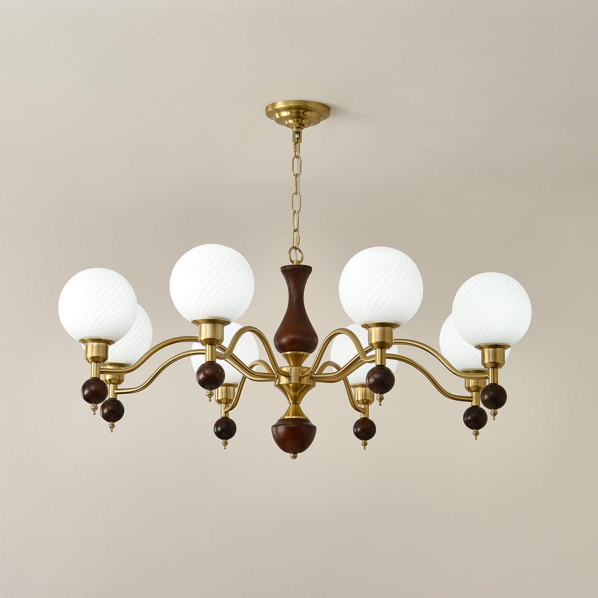 Rosena Glass Chandelier-Moonnatur