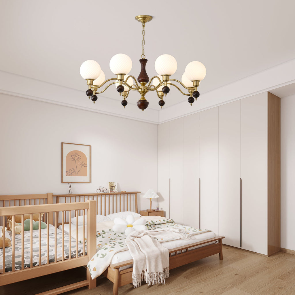 Rosena Glass Chandelier-Moonnatur