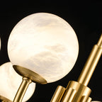Aberfield Alabaster Chandelier-Moonnatur