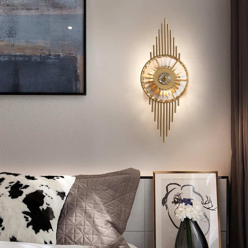 Ylenenna Crystal Wall Light-Moonnatur
