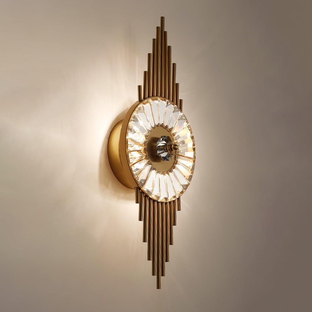 Ylenenna Crystal Wall Light-Moonnatur