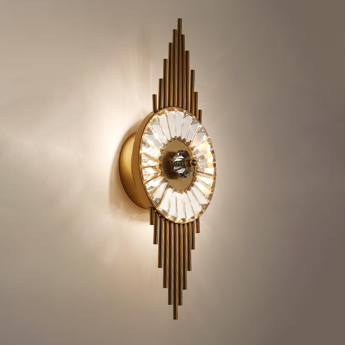 Ylenenna Crystal Wall Light-Moonnatur