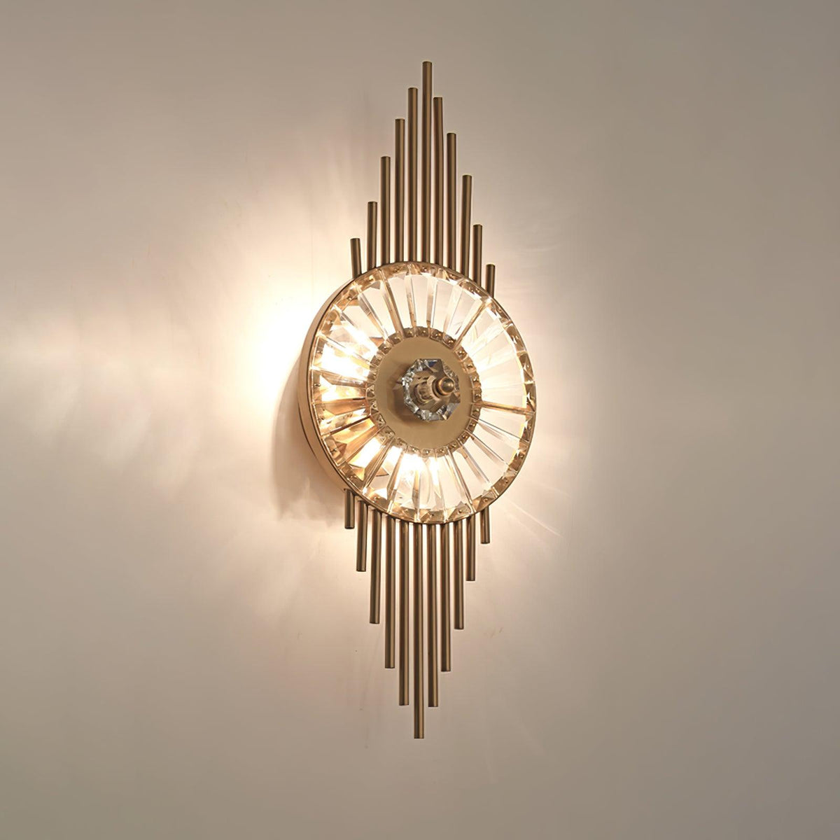 Ylenenna Crystal Wall Light-Moonnatur