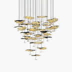 Lorrenia Brass Chandelier-Moonnatur