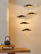 Lorrenia Brass Chandelier-Moonnatur