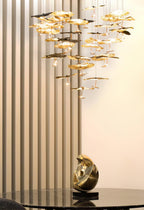 Lorrenia Brass Chandelier-Moonnatur