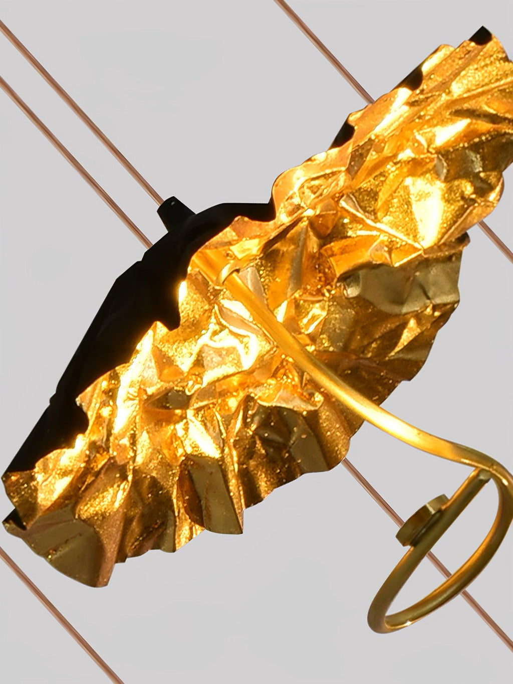 Lorrenia Brass Chandelier-Moonnatur