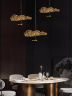 Lorrenia Brass Chandelier-Moonnatur