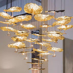 Lorrenia Brass Chandelier-Moonnatur