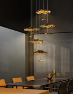 Lorrenia Brass Chandelier-Moonnatur