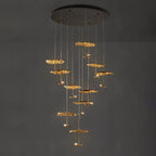 Lorrenia Brass Chandelier-Moonnatur