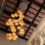 Lorrenia Brass Chandelier-Moonnatur