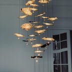 Lorrenia Brass Chandelier-Moonnatur