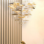 Lorrenia Brass Chandelier-Moonnatur