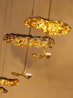 Lorrenia Brass Chandelier-Moonnatur