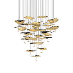 Lorrenia Brass Chandelier-Moonnatur