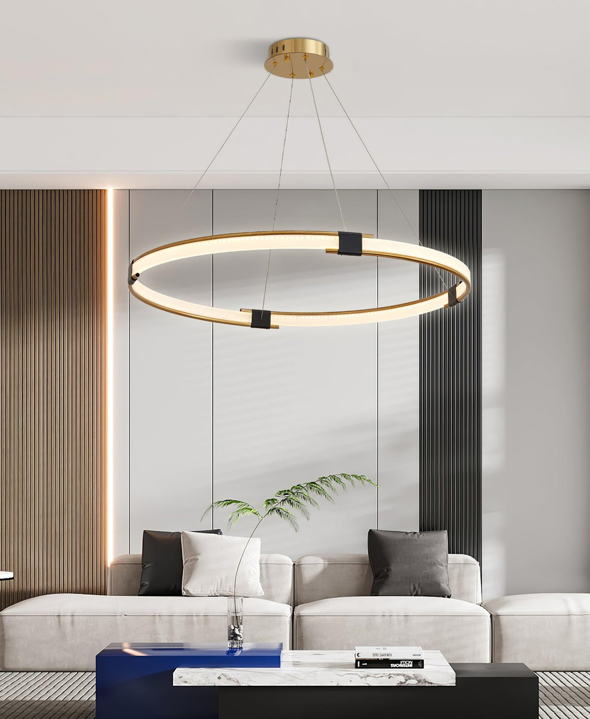 Bellarion Acrylic Chandelier-Moonnatur