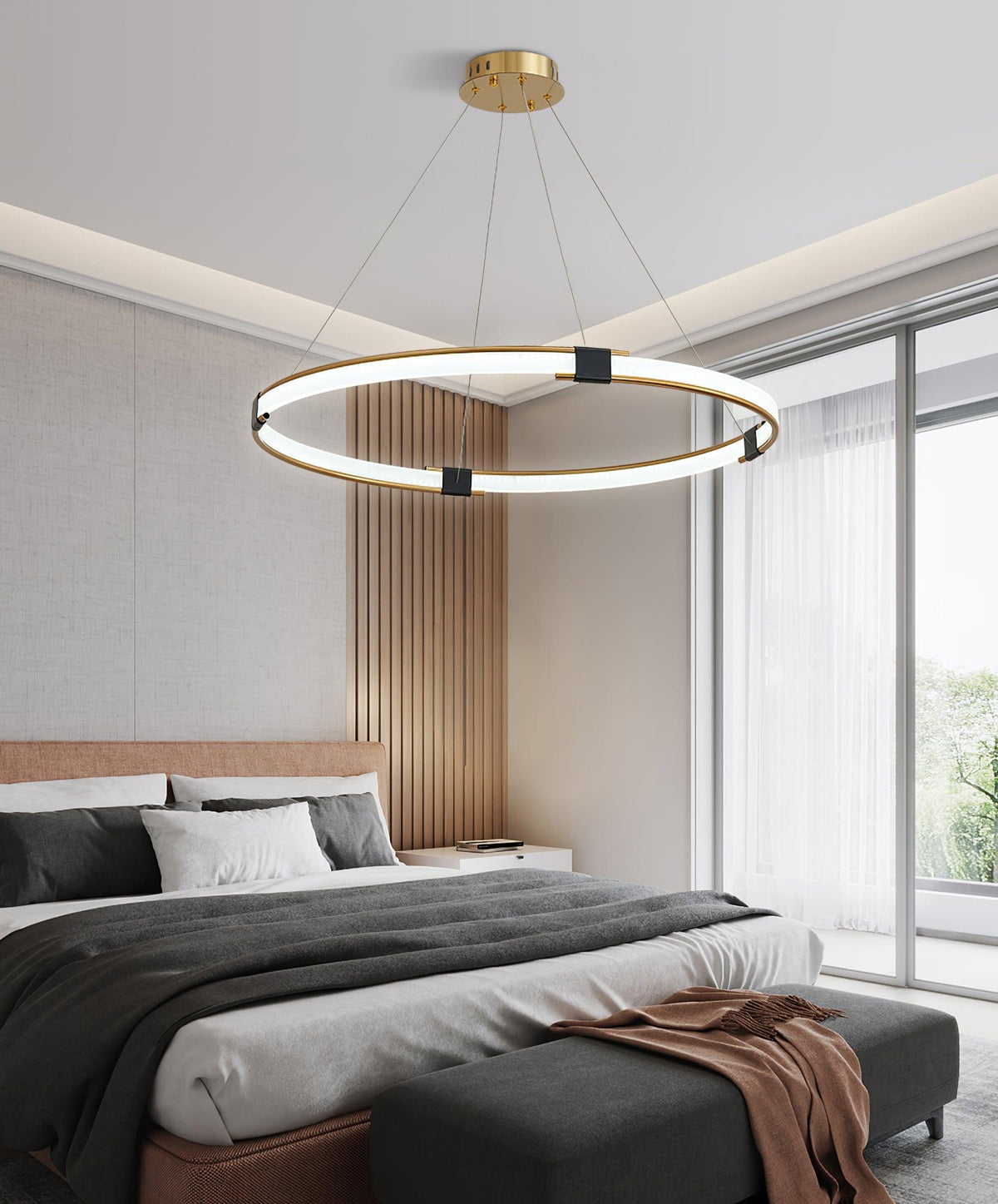 Bellarion Acrylic Chandelier-Moonnatur
