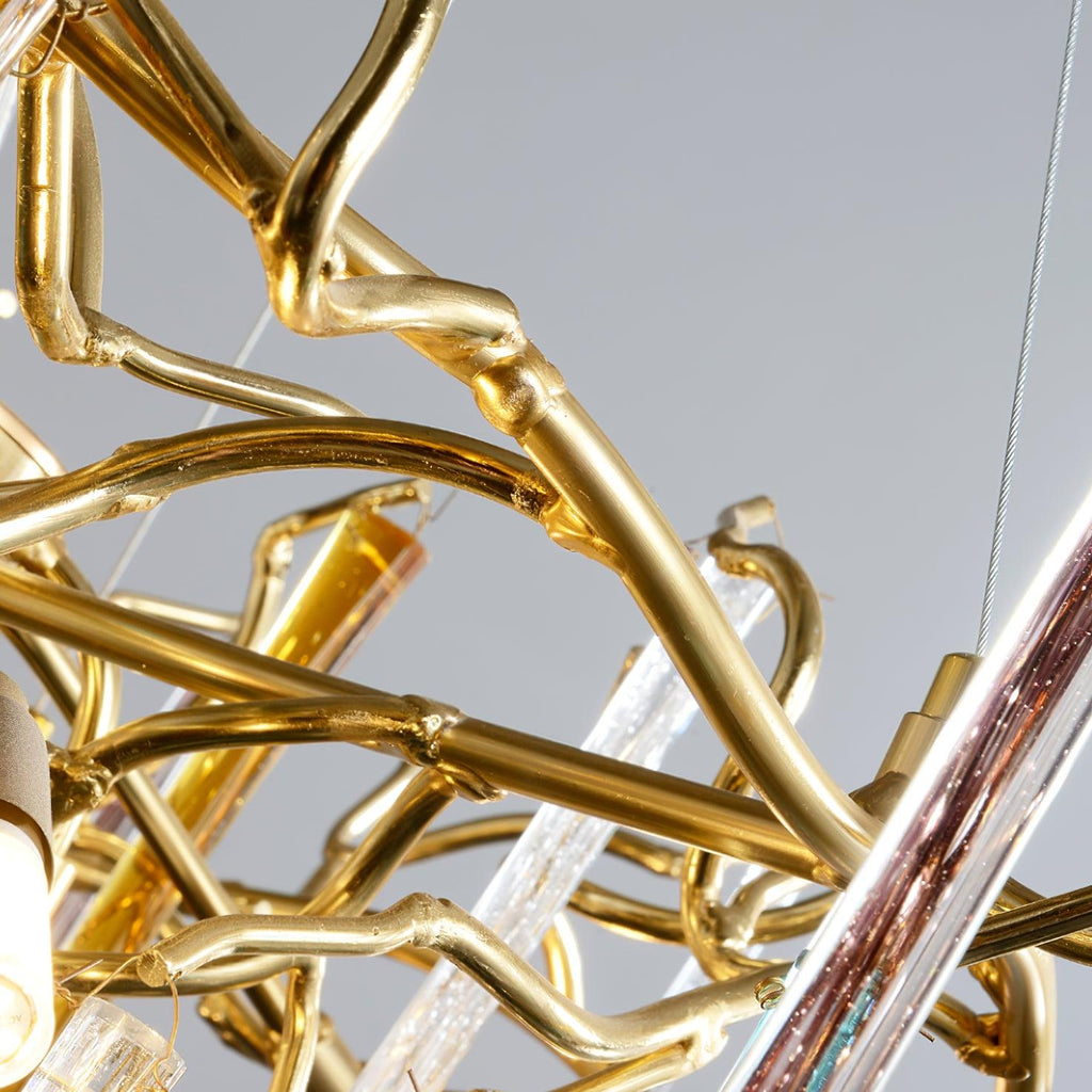 Ilvenera Glass Chandelier-Moonnatur