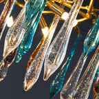 Ilvenera Glass Chandelier-Moonnatur