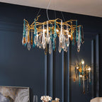 Ilvenera Glass Chandelier-Moonnatur