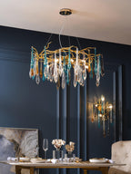 Ilvenera Glass Chandelier-Moonnatur
