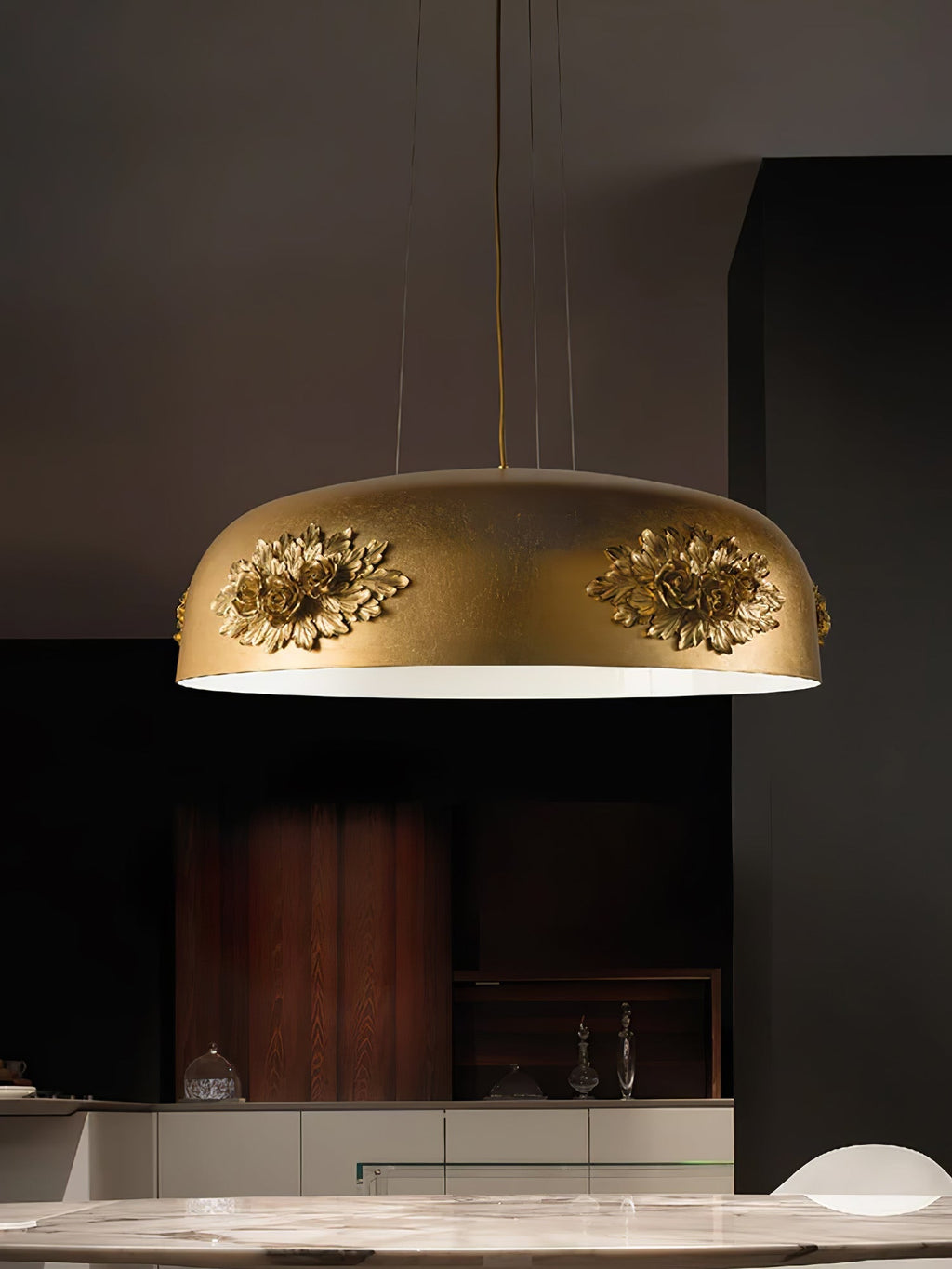 Brackune Crystal Pendant Light-Moonnatur