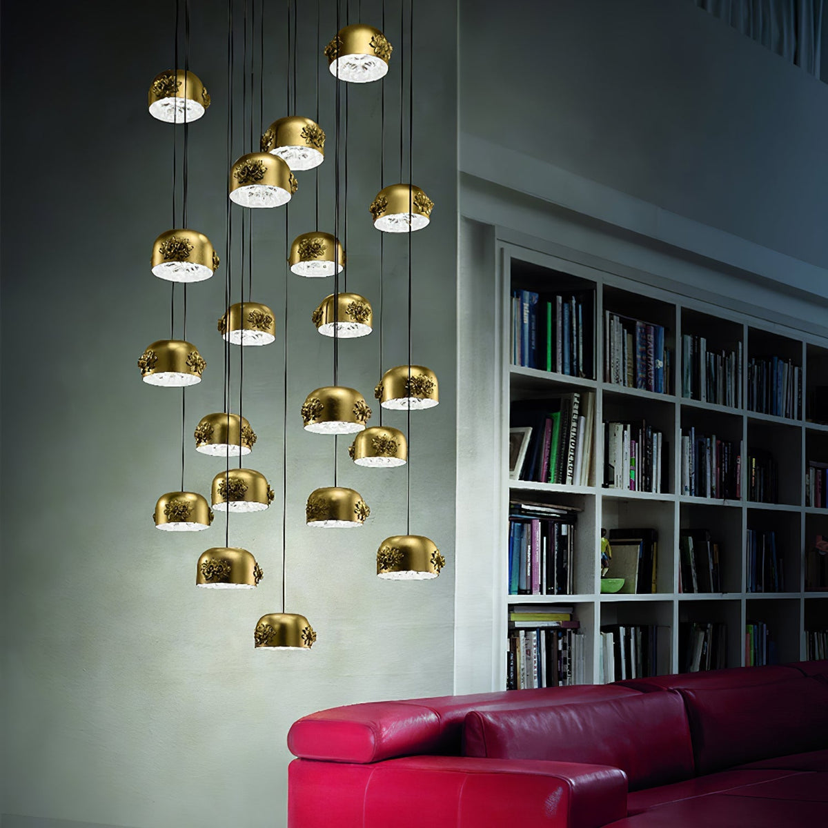 Brackune Crystal Pendant Light-Moonnatur