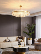 Quenena Glass Chandelier-Moonnatur