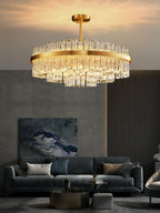 Quenena Glass Chandelier-Moonnatur