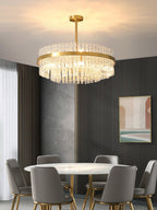 Quenena Glass Chandelier-Moonnatur
