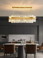Quenena Glass Chandelier-Moonnatur