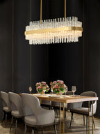 Quenena Glass Chandelier-Moonnatur