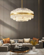 Quenena Glass Chandelier-Moonnatur