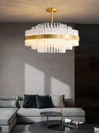 Quenena Glass Chandelier-Moonnatur