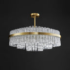 Quenena Glass Chandelier-Moonnatur