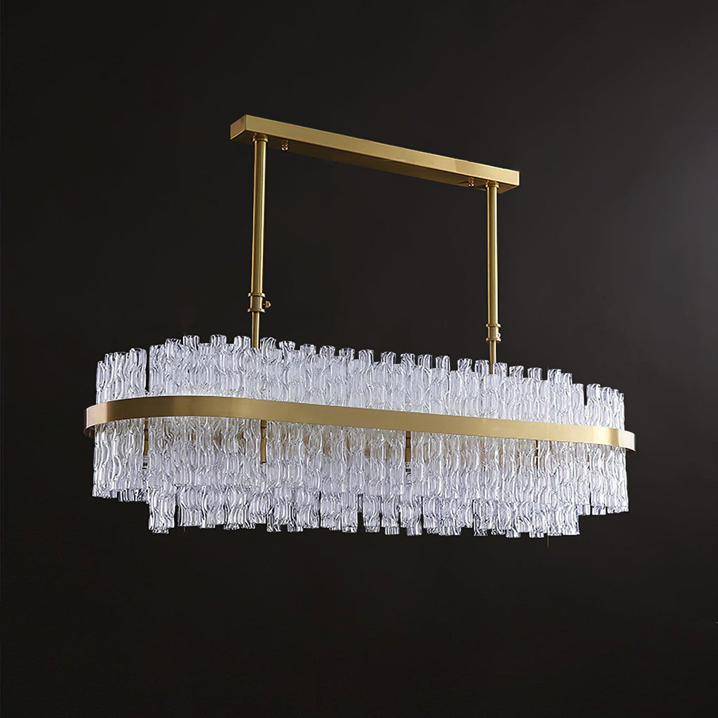 Quenena Glass Chandelier-Moonnatur