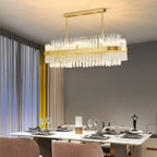 Quenena Glass Chandelier-Moonnatur
