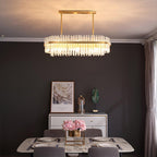 Quenena Glass Chandelier-Moonnatur