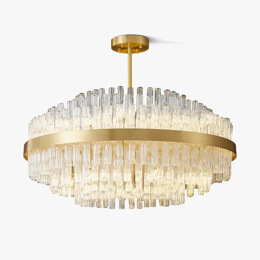 Quenena Glass Chandelier-Moonnatur